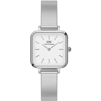 Armbanduhr Daniel Wellington Dame Quadro Studio in Stahl DW00100521 - DW00100521